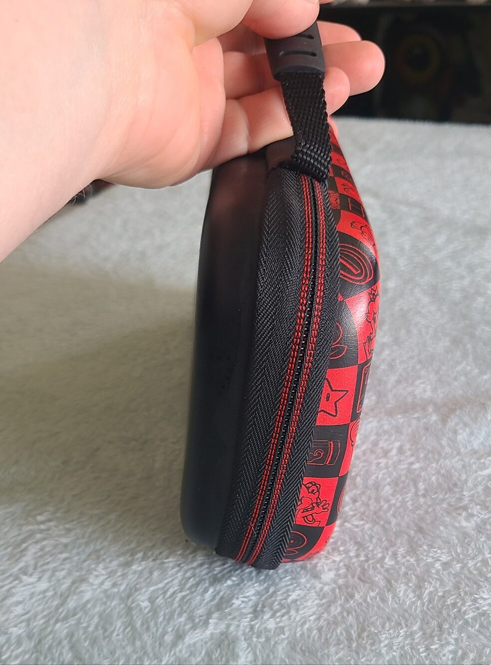 Nintendo Super Mario Red and Black Carry Case for Nintendo Switch - Picture 3 of 12